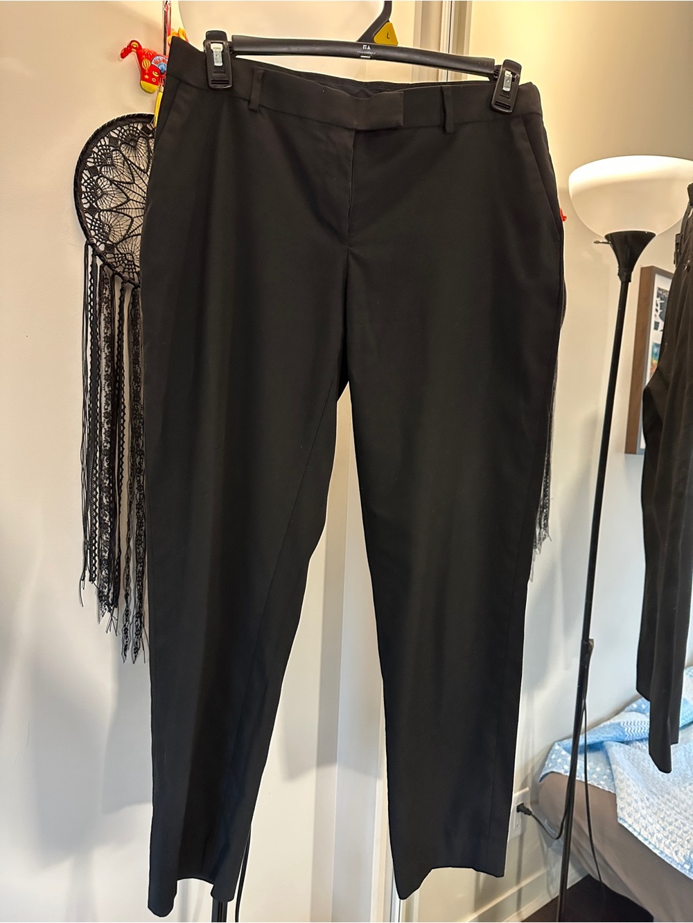 Joe Fresh Black Tailored Dress Pants Slim Fit